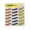 Lansky Sharpeners Small Lockback, Wood Handle, Plain Edge Pocket Knife, Dis