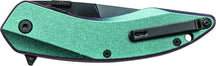 Schrade ColorShift M.A.G.I.C. SCHA9C Assisted Opening Liner Lock Folding Knife w/ Partially Serrated Clip Point Blade