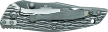 Schrade SCH603Ti Frame Lock Folding Knife Partially Serrated Folder
